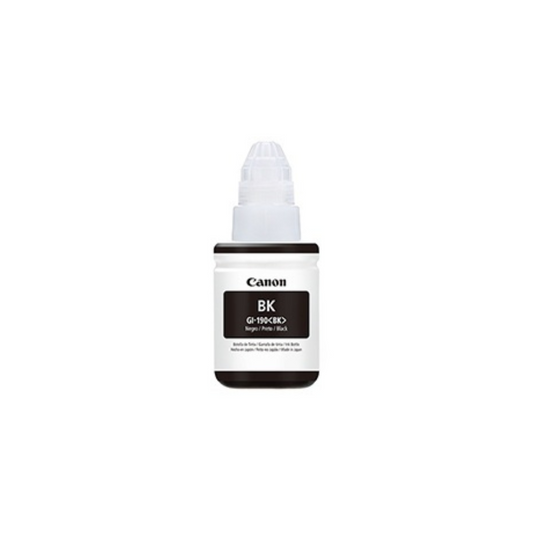 Botella De Tinta Canon GI-190 BK Negro