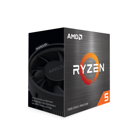 Procesador AMD Ryzen 5 5600X con Disipador - Socket AM4, 6 Núcleos, 3.7 GHz, 65W