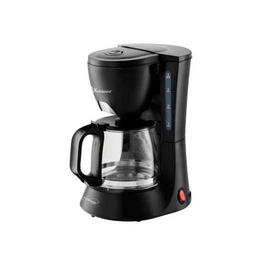 Cafetera Koblenz CKM-204N, 4 tazas, filtro lavable, anti-goteo, 600W, color negro