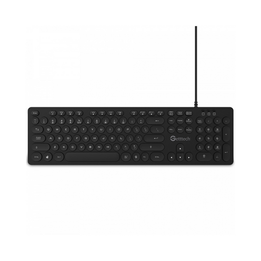 Teclado Getttech GTI-28201G Ignite Backlight USB Gris 105 Teclas Español