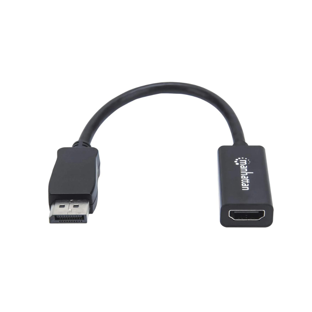 Adaptador DisplayPort a HDMI M-H 15 cm 1080P Manhattan (151634)