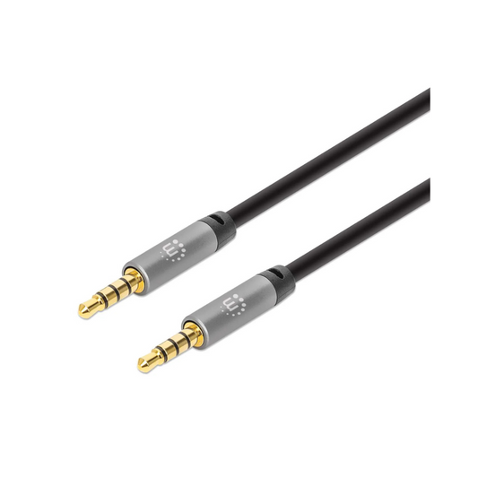 Cable Audio Manhattan Estéreo 3.5mm M-M 1.0M (355988)