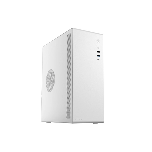 Gabinete Acteck Mini Torre Neuss GI485, 450W, Metálico, Blanco AC-935159