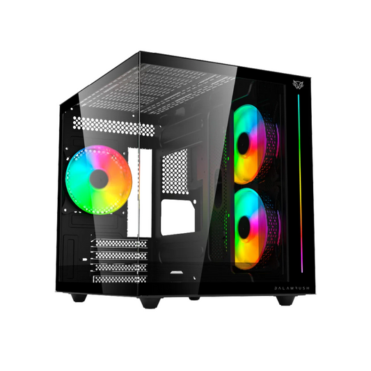 Gabinete Balam Tank Pro GM955, Mini Torre/Mini ATX, Cristal Negro BR-937320