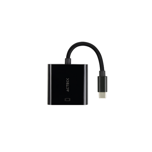 Adaptador Acteck USB-C a VGA Shift Plus AV415 Macho-Hembra (AC-934725)