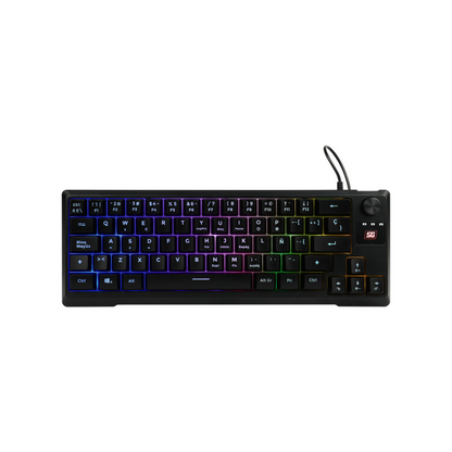 Teclado Vorago Start The Game TKL Factor 65% RGB Anti-Ghosting (KB-506)