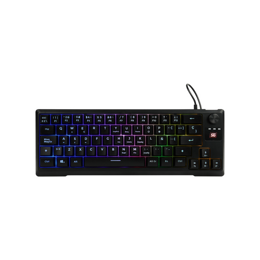 Teclado Vorago Start The Game TKL Factor 65% RGB Anti-Ghosting (KB-506)