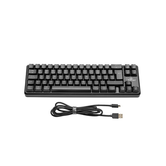 Teclado Gamer Yeyian YTM-28209R Akil S3500 Mecánico Switch Rojo RGB/Bluetooth