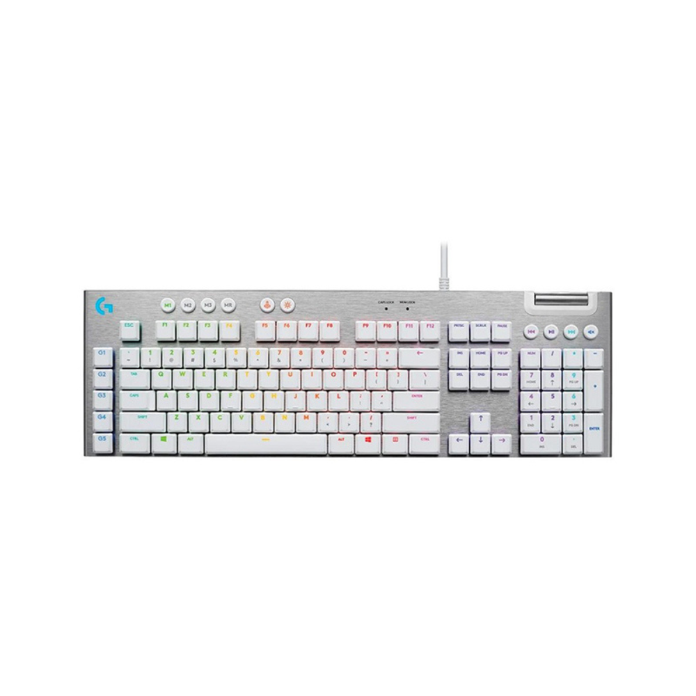 Teclado Logitech G815 RGB Lightsync GL Táctil Blanco (920-011354)