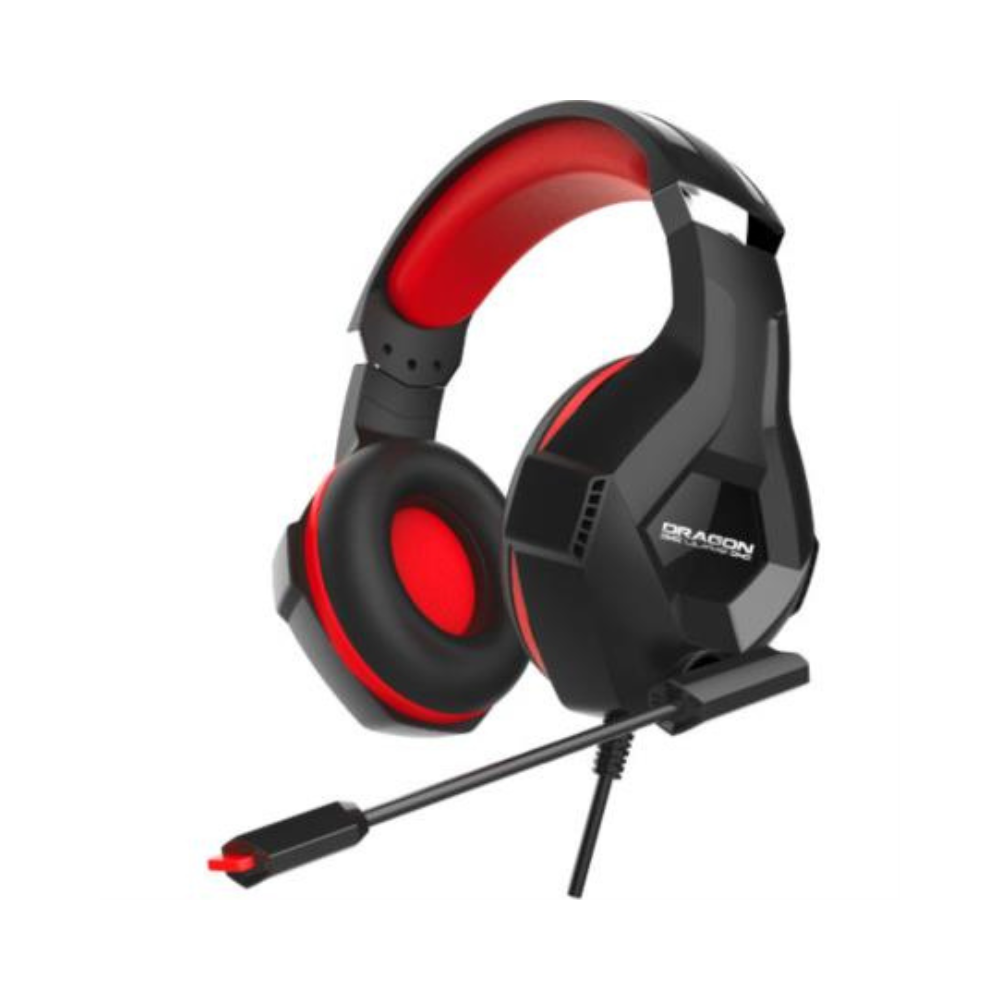 Audífonos Diadema Gamer Nextep Alámbrico Dragon XT, Micrófono, Audio 3.5 mm, Negro NE-489