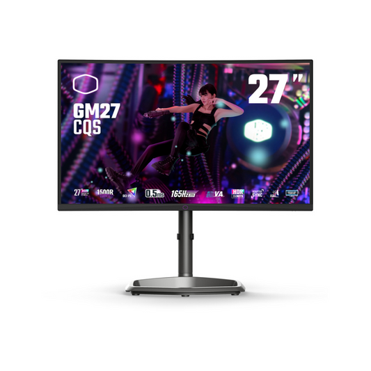 Monitor Curvo Cooler Master GM27-CQS 27" WQHD 165Hz (CMI-GM27-CQS-US)