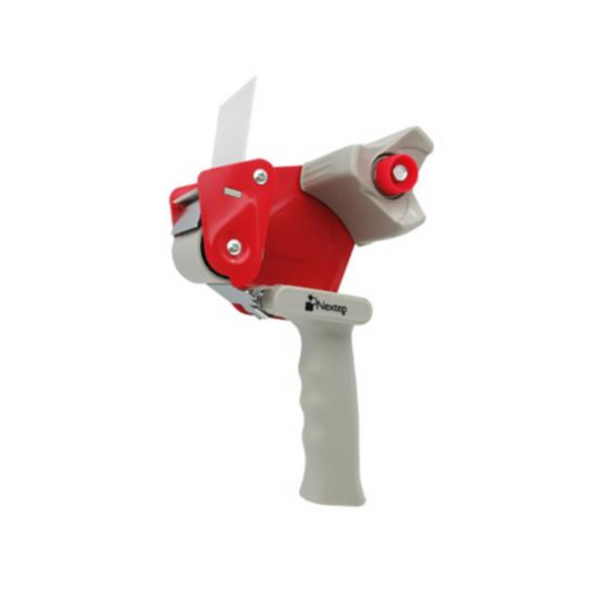 Despachador Nextep para Cinta de Empaque Tipo Pistola, Gris/Rojo NE-618