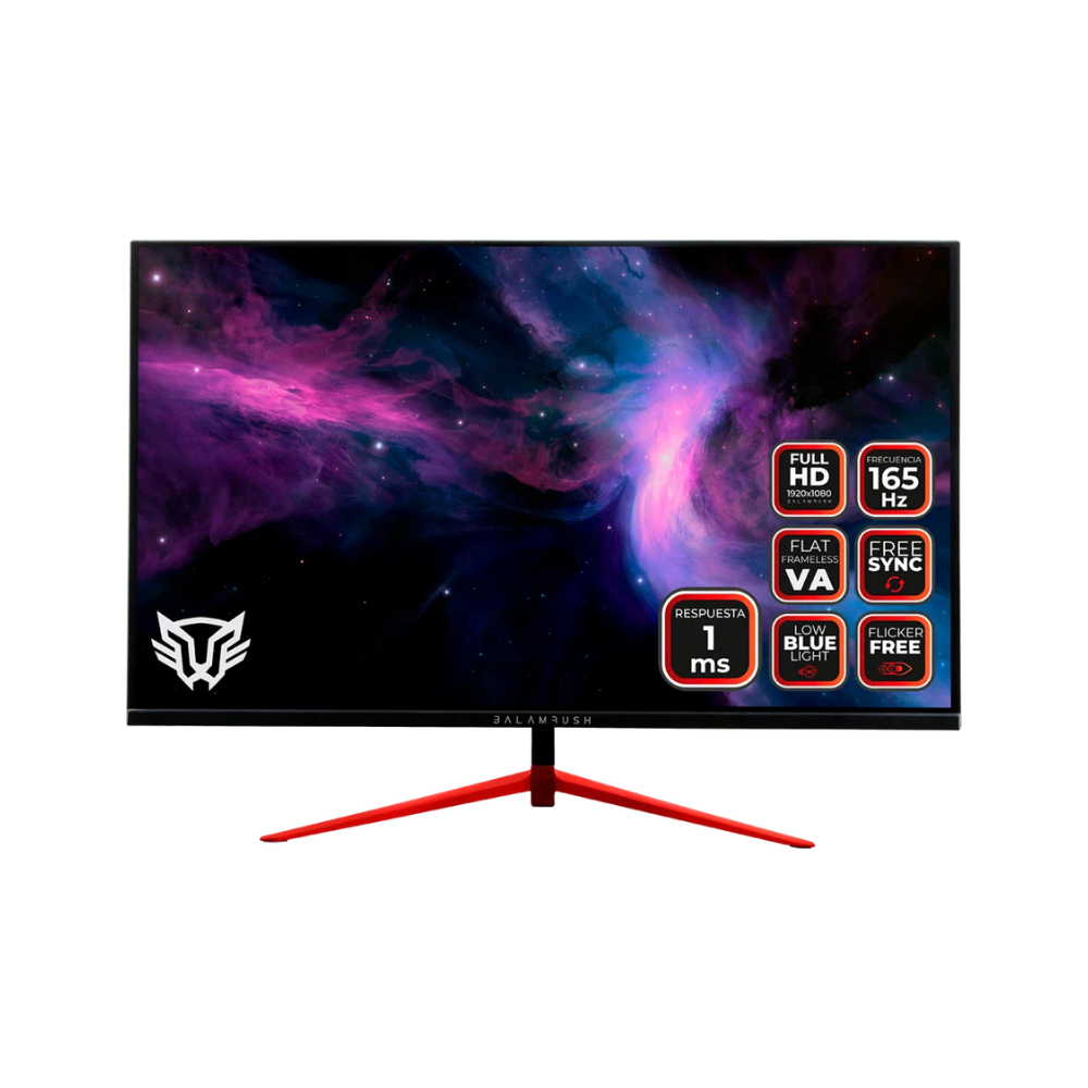 Monitor Gamer Balam Rush 27" LCD Full HD (1920x1080) | 144Hz, 3xHDMI/DP, Audio, BR-932431