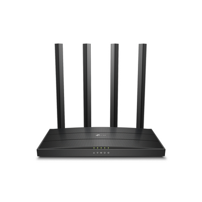 Router Inalámbrico Wi-Fi 5 AC 1200 Mbps, Doble Banda MU-MIMO 2x2, 1 Puerto WAN 10/100/1000 Mbps, 4 Puertos LAN 10/100/1000 Mbps, Compatible con OneMesh, Soporta AGINET