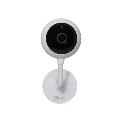 Cámara IP inalámbrica Mirati 2MP, 1080P Full HD, WiFi, fija, audio 2 vías, visión nocturna, almacenamiento Micro SD, Smart Home.