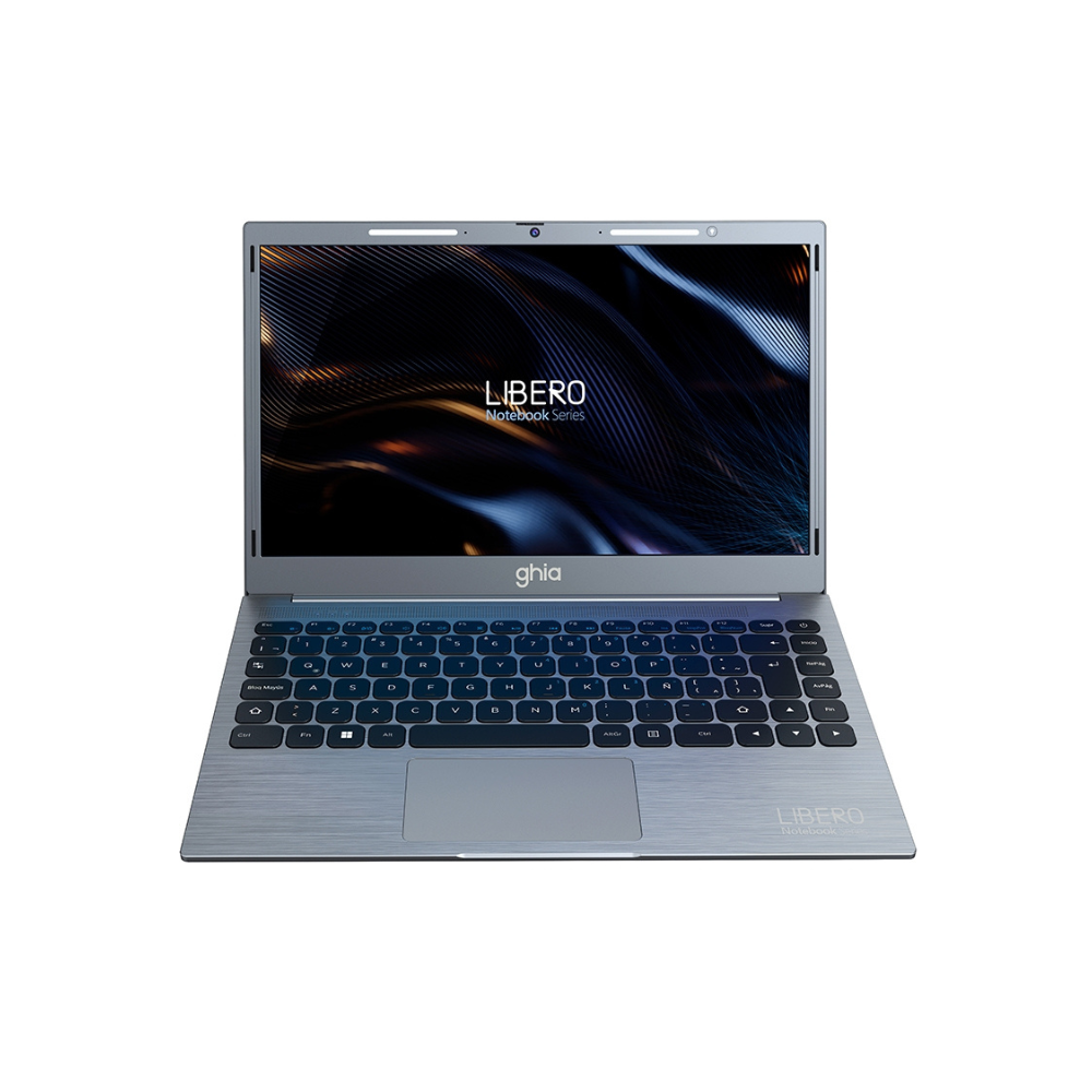 Notebook Ghia Libero 14.1" HD Intel Celeron N4020C, 8GB RAM, 512GB SSD, Win 11, Gris