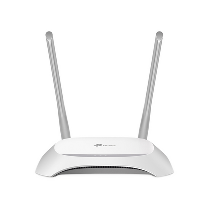 Router Inalámbrico WISP, 2.4 GHz, 300 Mbps, 2 Antenas Externas 5 dBi, 4 Puertos LAN 10/100 Mbps, 1 Puerto WAN 10/100 Mbps, Control de Ancho de Banda