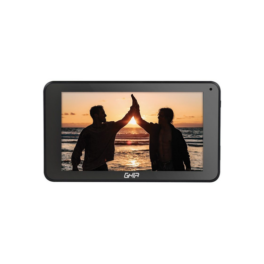 Tablet Ghia A7 WiFi, Quad Core A133, 2GB RAM, 16GB, Doble Cámara, WiFi, Bluetooth, 2100mAh, Android 11, Negra