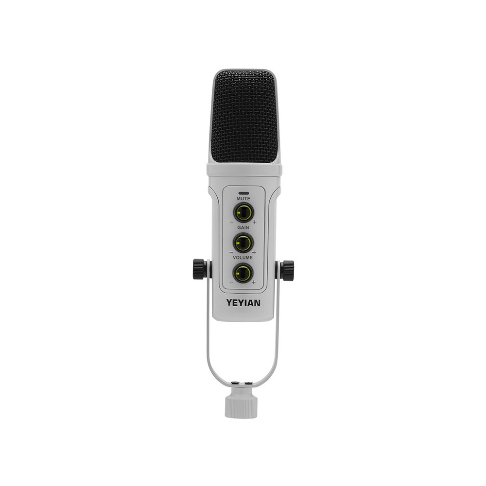 Kit de Micrófono Condensador USB Yeyian Agile NL - Blanco (YSA-UCHQ-02)