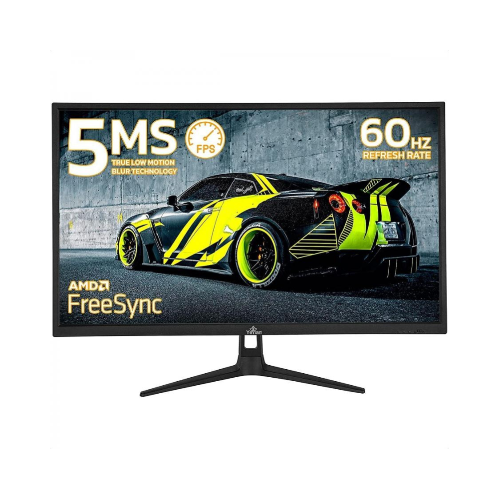 Yeyian Odraz 27" Monitor Gaming 4K Plano IPS, FreeSync, HDR, DP, HDMI, USB (YMG-4K27-01)