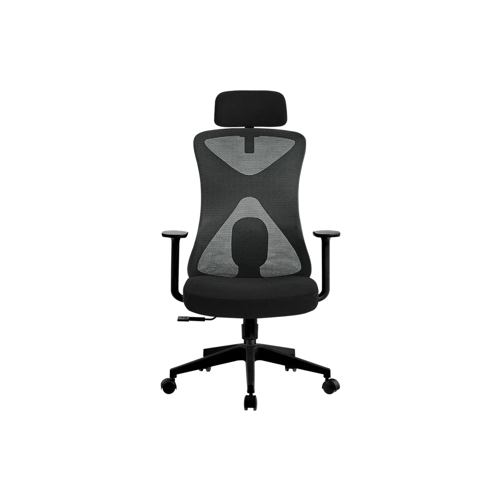 Silla de Oficina Acteck ProEC737 - Ajuste Lumbar, Soporta hasta 120 kg, Negra (AC-937238)