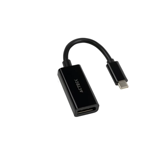 Adaptador Acteck USB-C a DisplayPort Video hasta 4K M-H (AC-934718)