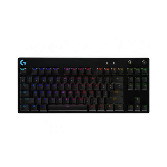 Teclado Logitech Pro Gaming USB RGB Lightsync Negro (920-009388)