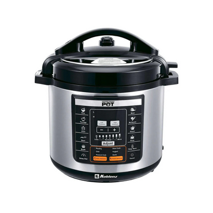 Olla eléctrica Kitchen Magic Pot Koblenz KMP-1000 IN, 5L, 17 funciones en 1, interior de acero inoxidable, 1000W