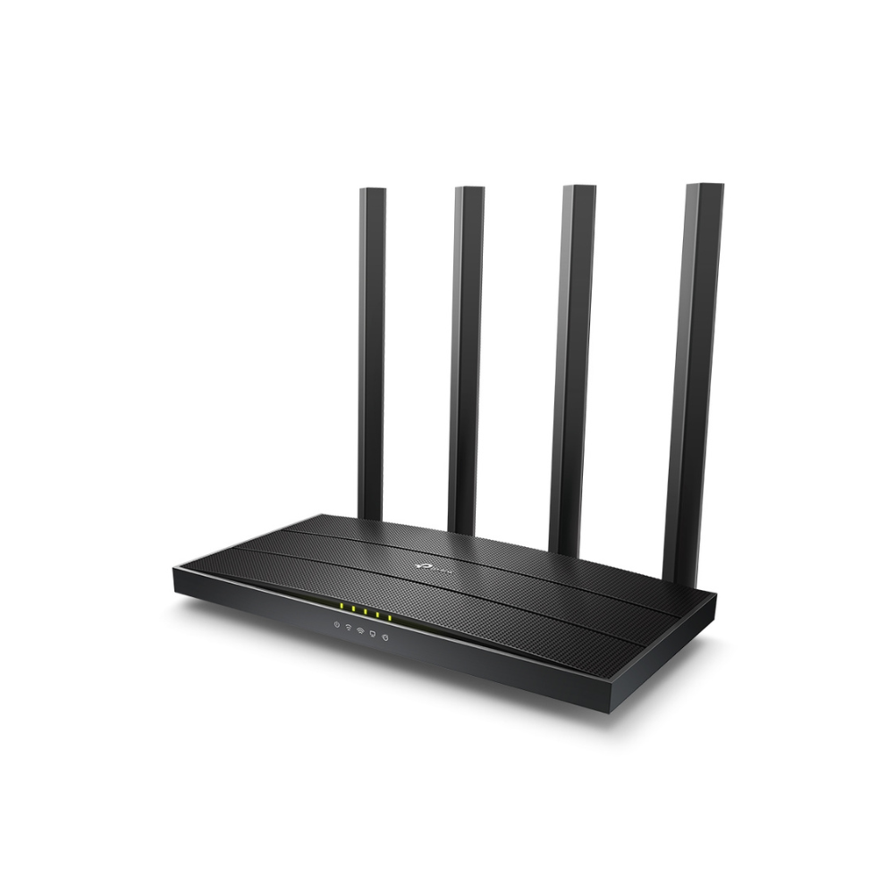 Router Inalámbrico Wi-Fi 5 AC 1200 Mbps, Doble Banda MU-MIMO 2x2, 1 Puerto WAN 10/100/1000 Mbps, 4 Puertos LAN 10/100/1000 Mbps, Compatible con OneMesh, Soporta AGINET