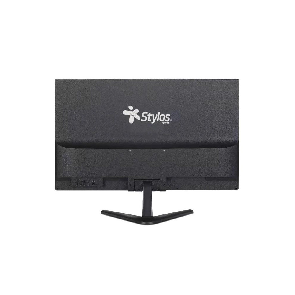 Monitor Stylos SMOT3 19" HD (1366x768) LED | 60Hz, 5ms, HDMI/VGA, VESA, Negro (STPMOT3B)