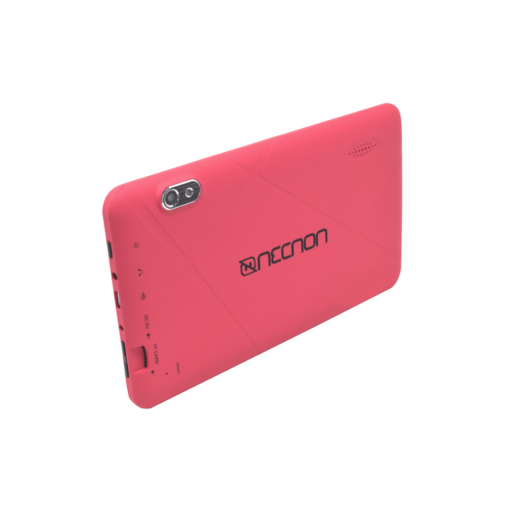 Tablet Necnon, RAM 2GB, Almacenamiento 16GB, Pantalla 7", Android 10, Color Rosa