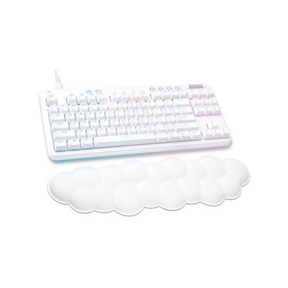 Teclado Logitech G713 TKL con Reposamanos Lineal Off-White (920-010670)