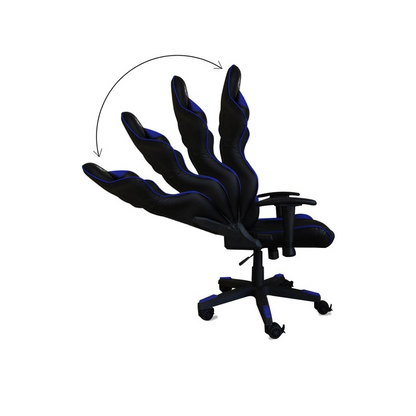 Silla Gamer Yeyian Cadira 1150 - Reclinable 4D, Azul, Poliuretano (YSGC1150A/YAR-9863A)