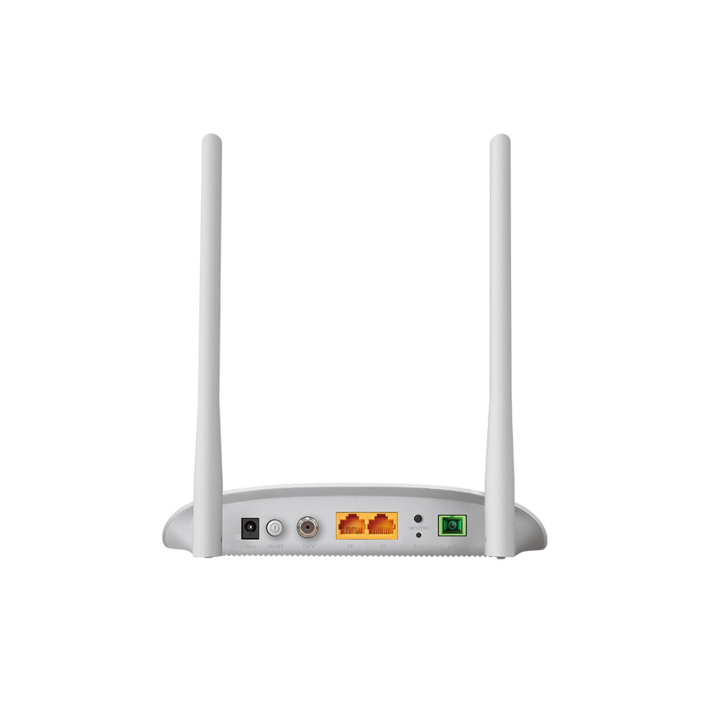 ONU/ONT - Xpon Router Inalámbrico N 300 con CATV, 1 Puerto GPON SC/APC, 1 Puerto LAN GE, 1 Puerto LAN FE, 1 Puerto CATV, Soporta Aginet Config - Aginet ACS