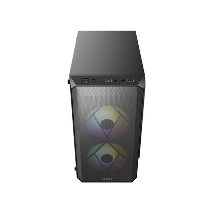 Gabinete Acteck Doom, M-ATX, Fuente ATX Plus 500W, USB 3.0, Negro AC-935739