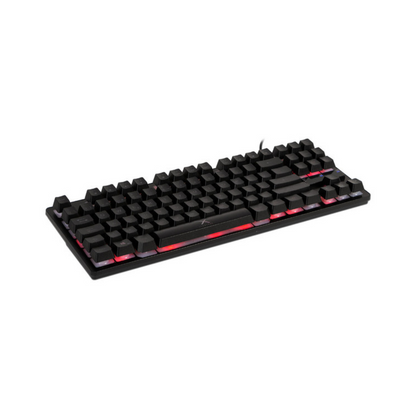 Teclado Gamer Xzeal Alámbrico 87 Teclas LED Negro (XST-300)