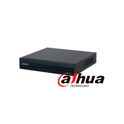 Kit Dahua 8 Canales, 4 Cámaras B1A21 2MP, DVR Cooper-I WizSense IA, H.265+, Detección de Humanos y Vehículos