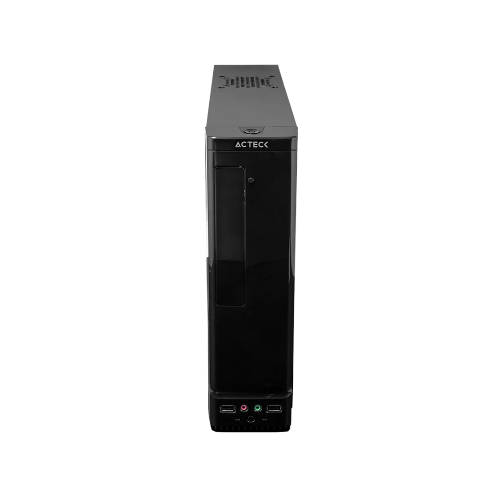 Gabinete Acteck-E Slim, Micro ATX/Mini ITX, con Fuente 450W, Slim AC-929042