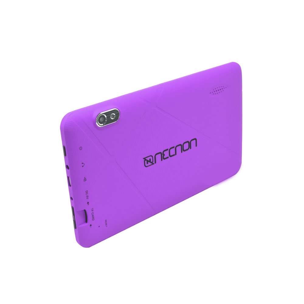 Tablet Necnon, RAM 2GB, Almacenamiento 16GB, Pantalla 7", Android 10, Color Morado