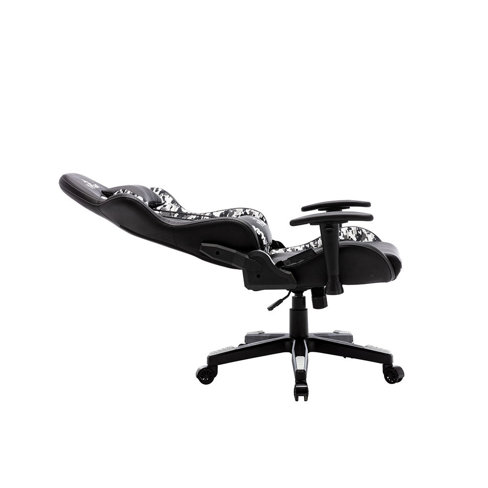 Silla Gaming Yeyian Ryuji Snow Camo - Poliéster/Nylon, Soporta 150 kg (YFRS-051820)