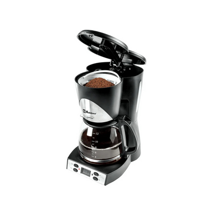 Cafetera Koblenz CKM-212 PIN, programable, 12 tazas (1.5L), filtro lavable, anti-goteo, base para mantener caliente