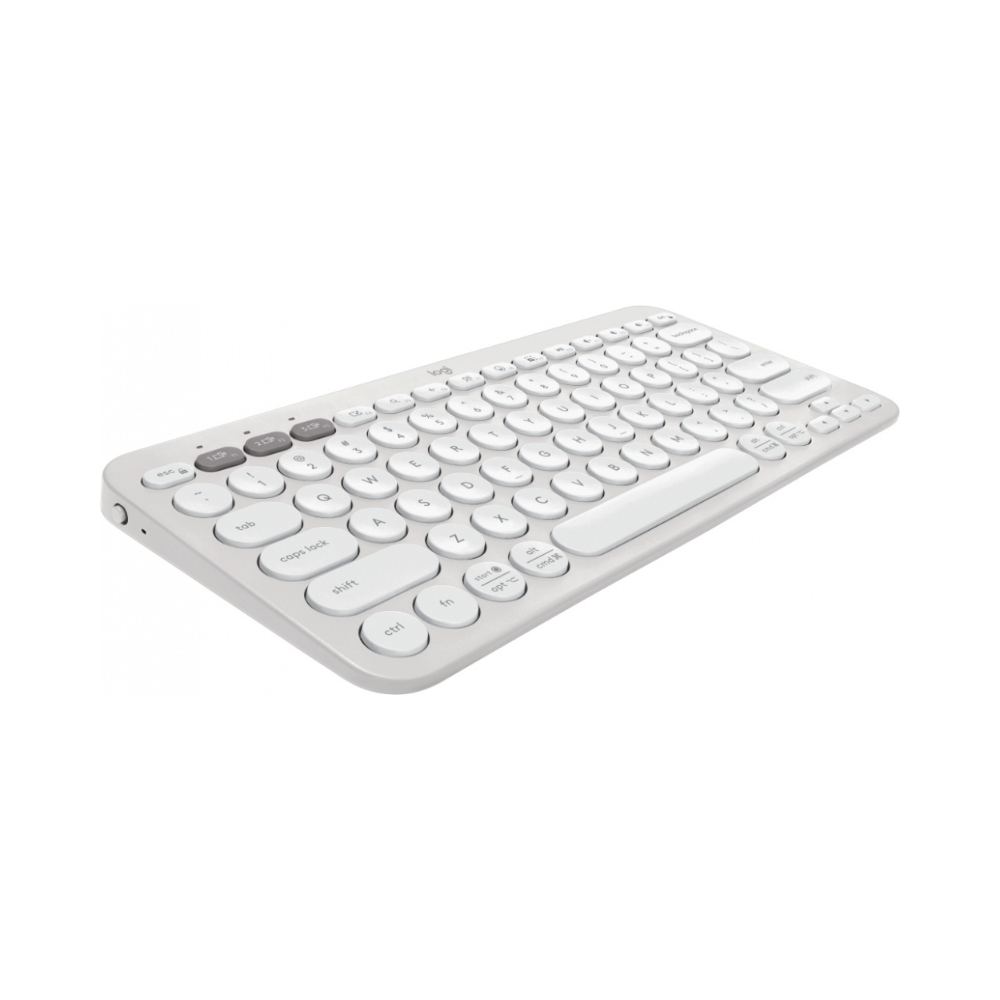 Teclado Logitech Pebble Keys 2 K380S Bluetooth Multidispositivo Blanco (920-011784)