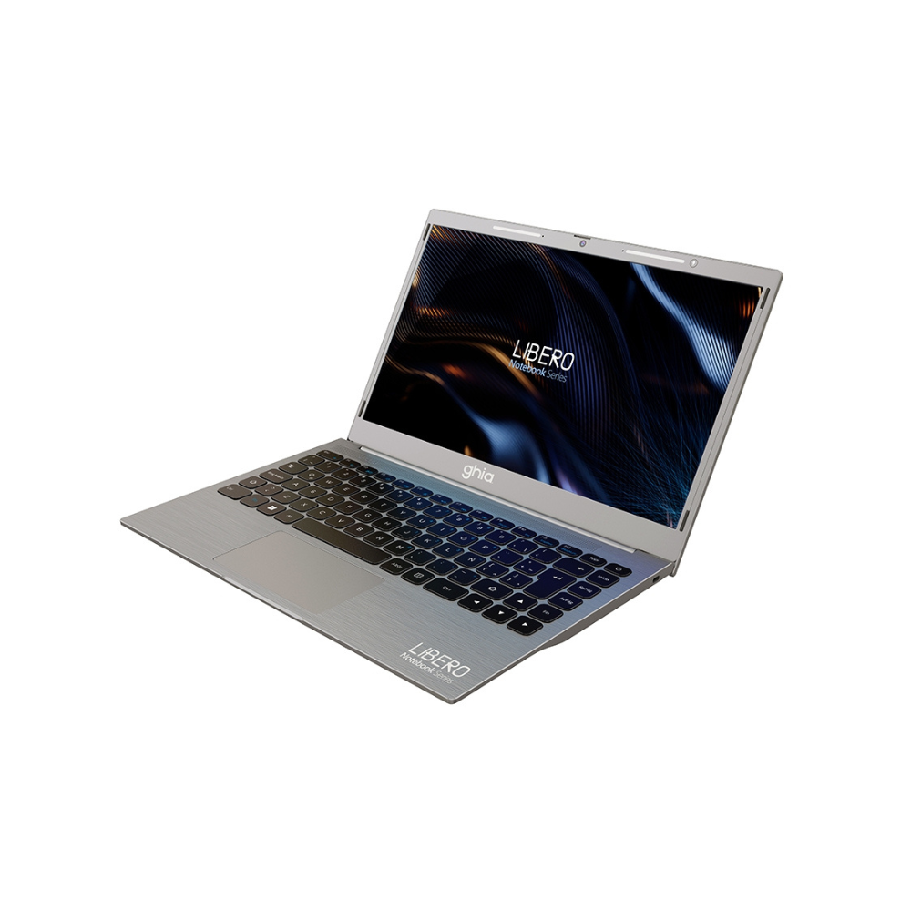 Notebook Ghia Libero 14.1" HD Intel Celeron N4020C, 8GB RAM, 512GB SSD, Win 11, Gris