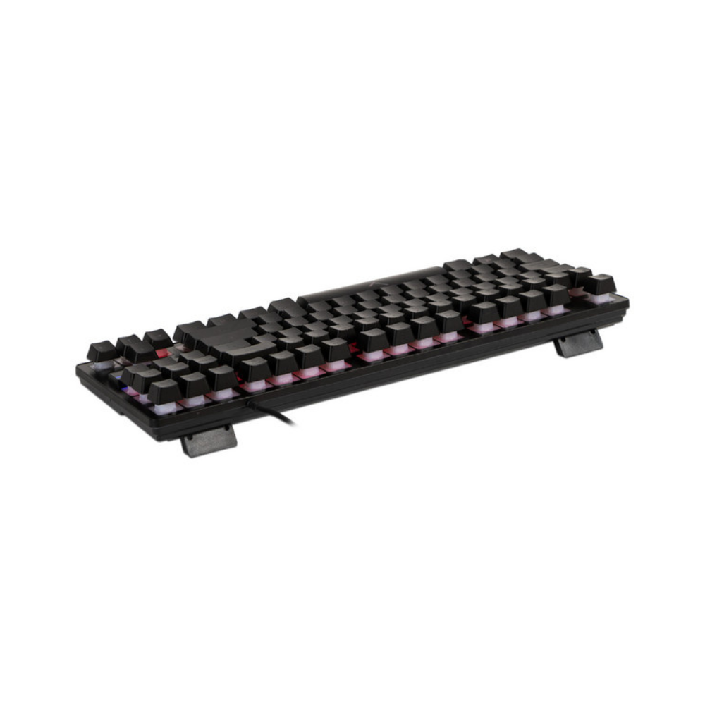 Teclado Gamer Xzeal Alámbrico 87 Teclas LED Negro (XST-300)