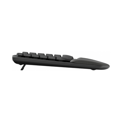 Teclado Logitech Wave Keys USB Bluetooth Multidispositivo Graphite (920-012278)