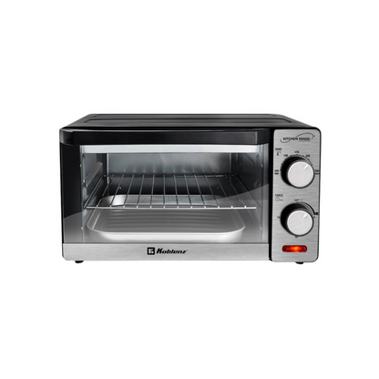 Horno Tostador eléctrico Koblenz HKM-1000, 10L (4 rebanadas de pan), termostato regulable de 100-250 grados, 1000W