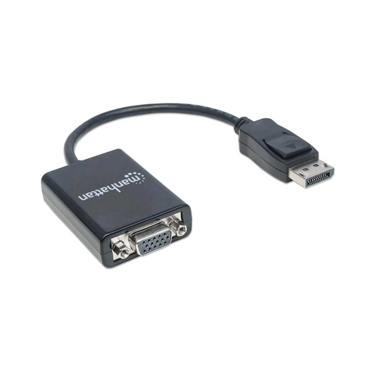 Adaptador Manhattan DisplayPort M a VGA H 15 cm (151962)