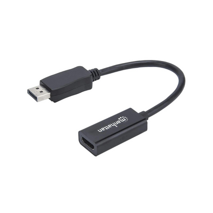 Adaptador DisplayPort a HDMI M-H 15 cm 1080P Manhattan (151634)