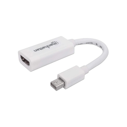 Adaptador Manhattan DisplayPort Mini M a HDMI H (322461)