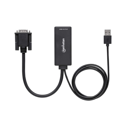 Convertidor Manhattan de Video VGA + Audio USB a HDMI (152426)